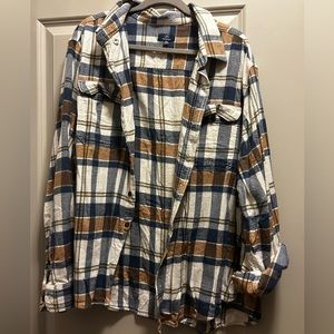 Vintage oversized flannel